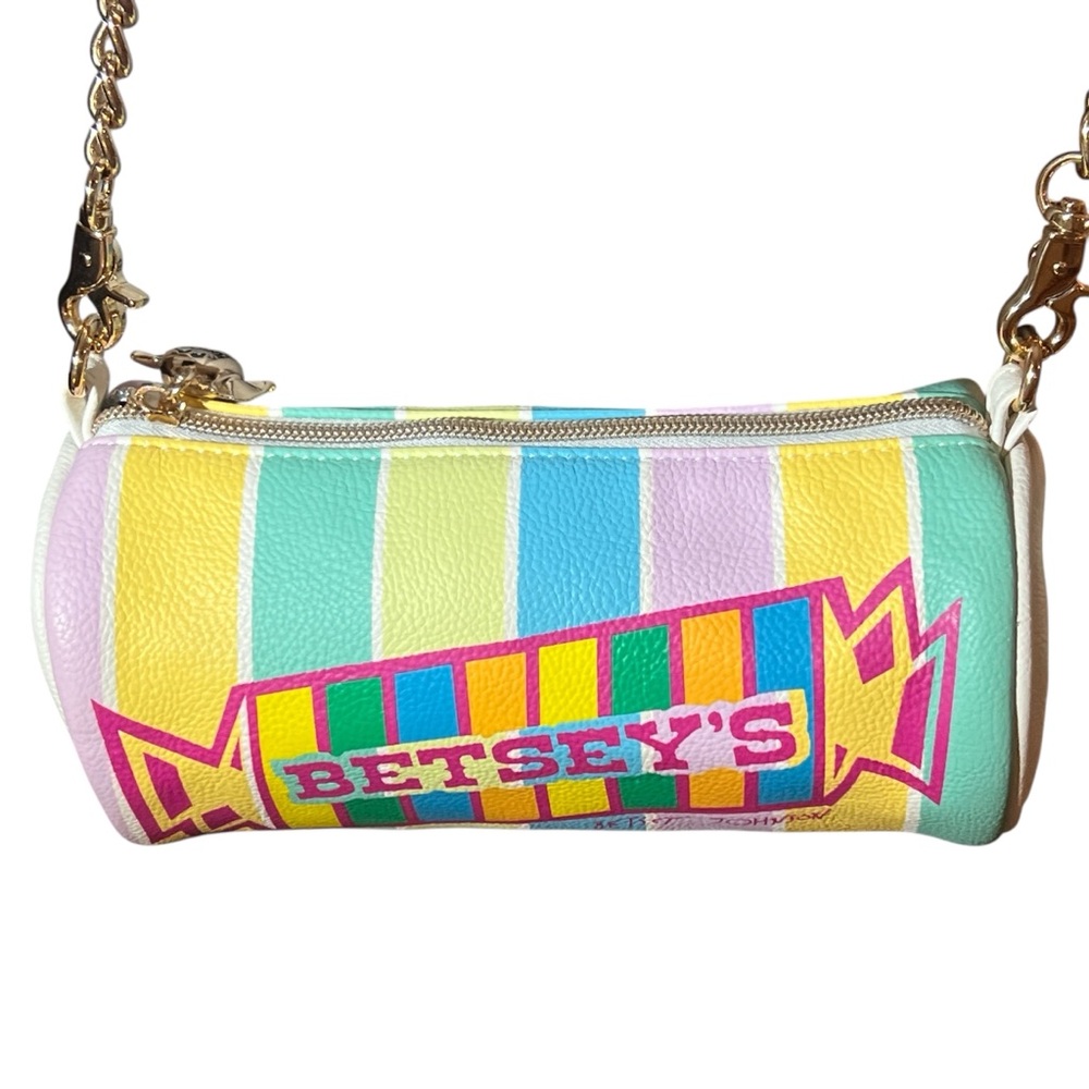 Betsey Johnson Smartie Pants Kitsch Crossbody Bag - Picture 10 of 13